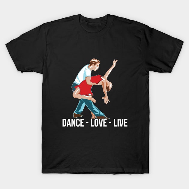 Ballroom Dancing - Dance Love Live T-Shirt by Kudostees